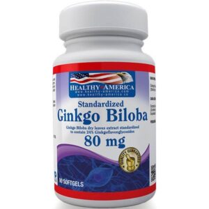 Ginkgo Biloba 80 Mg 90 Softgels 
