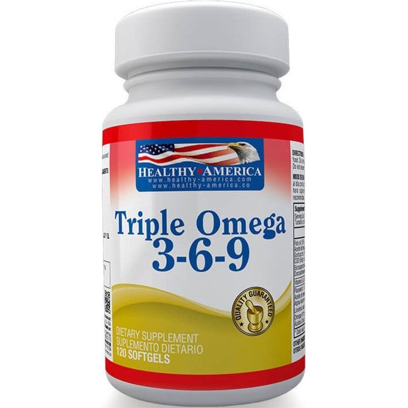 Triple Omega 3 6 9 1200 Mg 120 Softgels Naturista Virtual