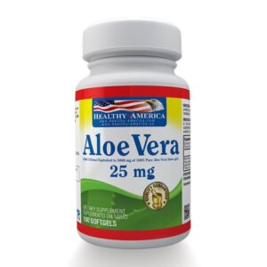 Aloe Vera 25Mg 100 Softgels