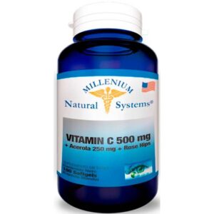 Vitamina C 500mg Acerola 100 Softgels