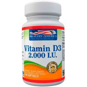 Vitamin D3 2.000 U.I 100 Softgels