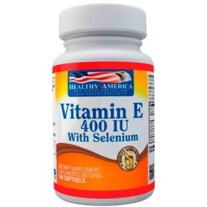 Vitamina E 400 IU With Selenium 100 Softgels