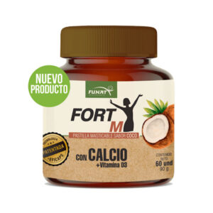 Fort M con Calcio + Vitamina D3 sabor a coco