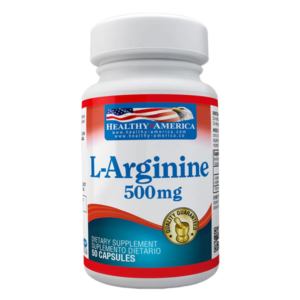 L-Arginine HCL 500mg 50 Capsulas