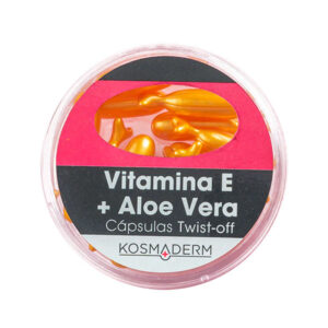 Vitamina e y Aloe vera perlas