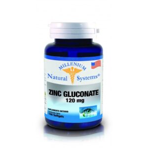 Zinc Gluconate 120Mg 100 Softgels