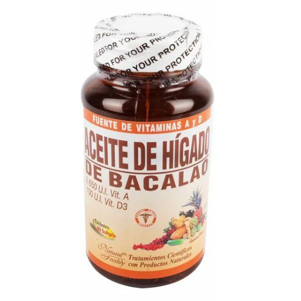 Aceite De Higado De Bacalao X 60 Capsu Freshl