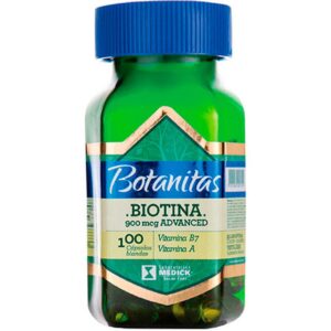 Biotina 900 Mcg Adbanced 100 Capsulas