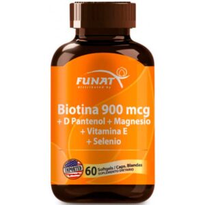 Biotina 900Mcg Con D pantenol  60 Softgels