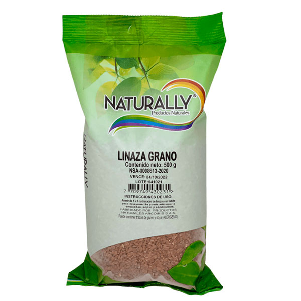 Linaza Grano X 500 Gr Naturally