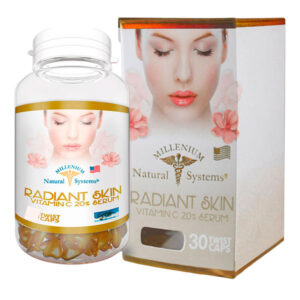 RADIANT SKIN VIT C SERUM X 30 NATURAL SYSTEM